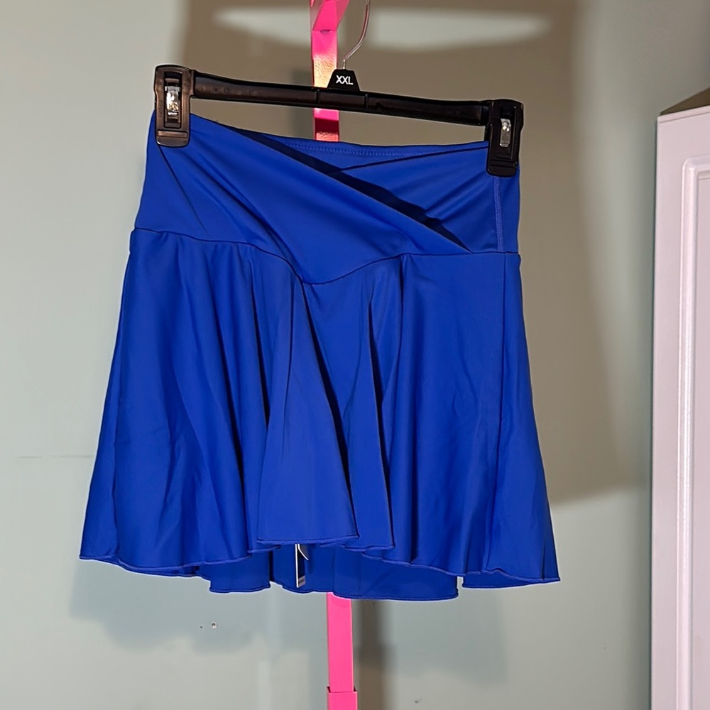 HALARA Vibrant Blue Flowy Skirt
